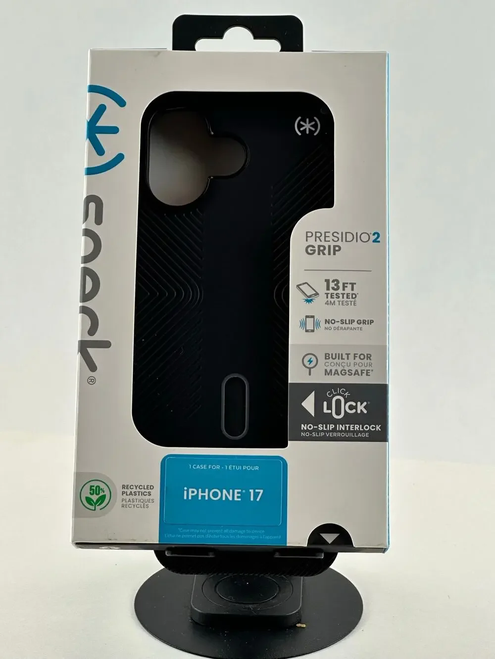 Speck Presidio2 Grip iPhone 17 Black MagSafe Case NWT MSRP: $55